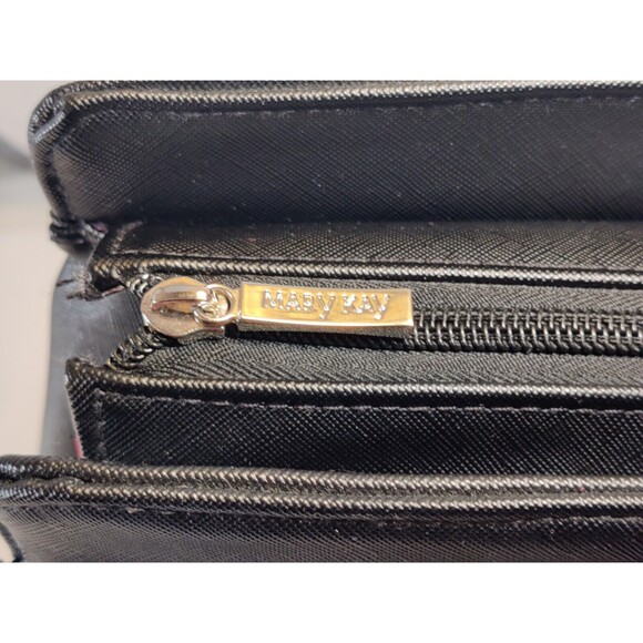 MARY KAY TRAVEL TOTE LARGE BLACK PURSE STARTER KIT CONSULTANT BAG/CASE - Picture 6 of 12